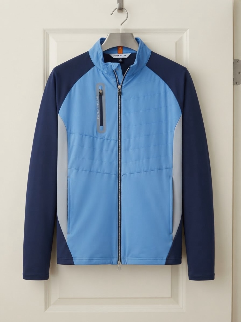 IMMACULATE Peter Millar Merge Elite Hybrid Jacket Men’s L Blue Navy MSRP $23
